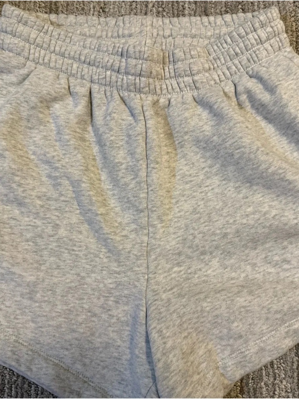 Abercrombie & Fitch Heather Gray Cozy Lounge Shorts